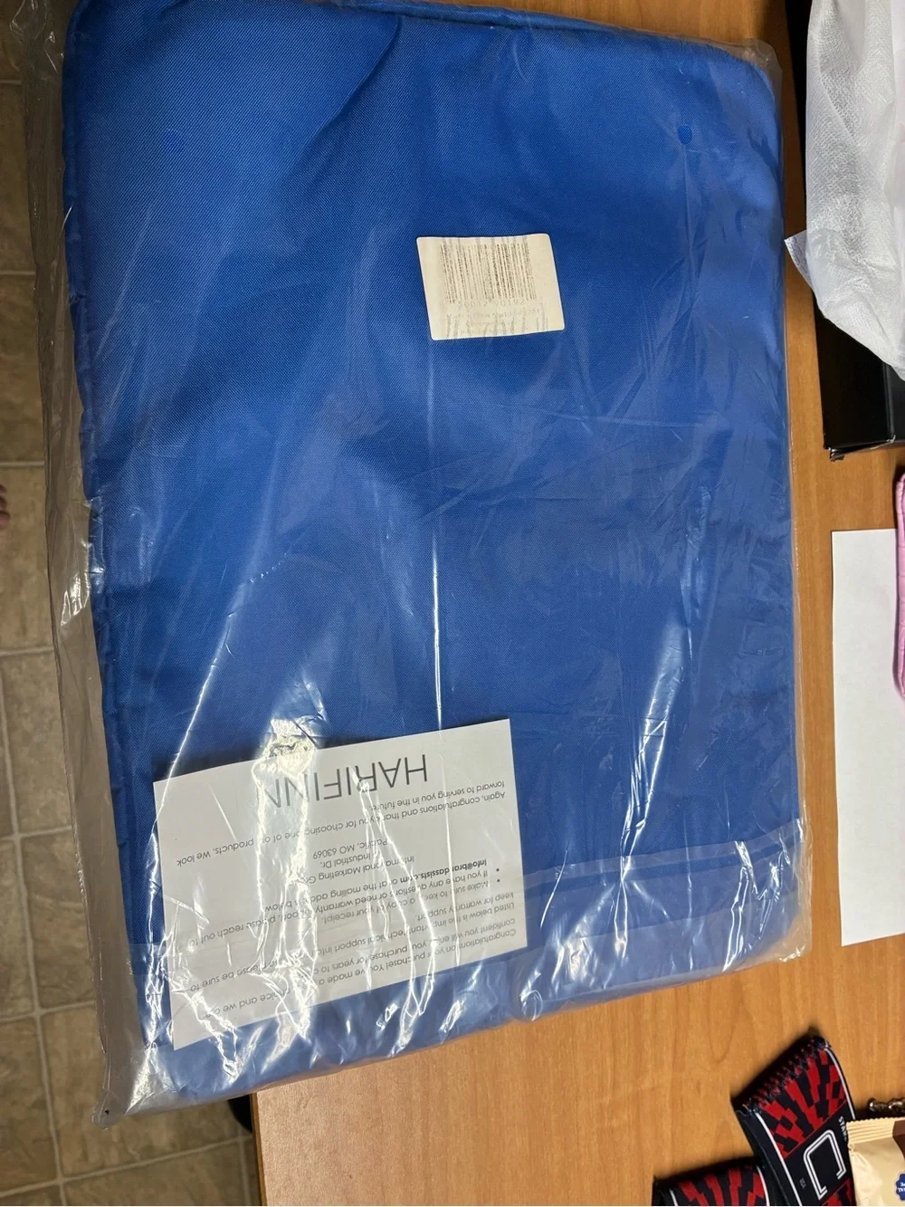 HARIFINN Blue Tote Bag
